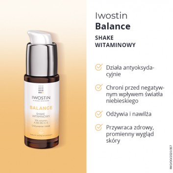 Iwostin Balance Shake witaminowy - 30 ml - cena, opinie, wskazania