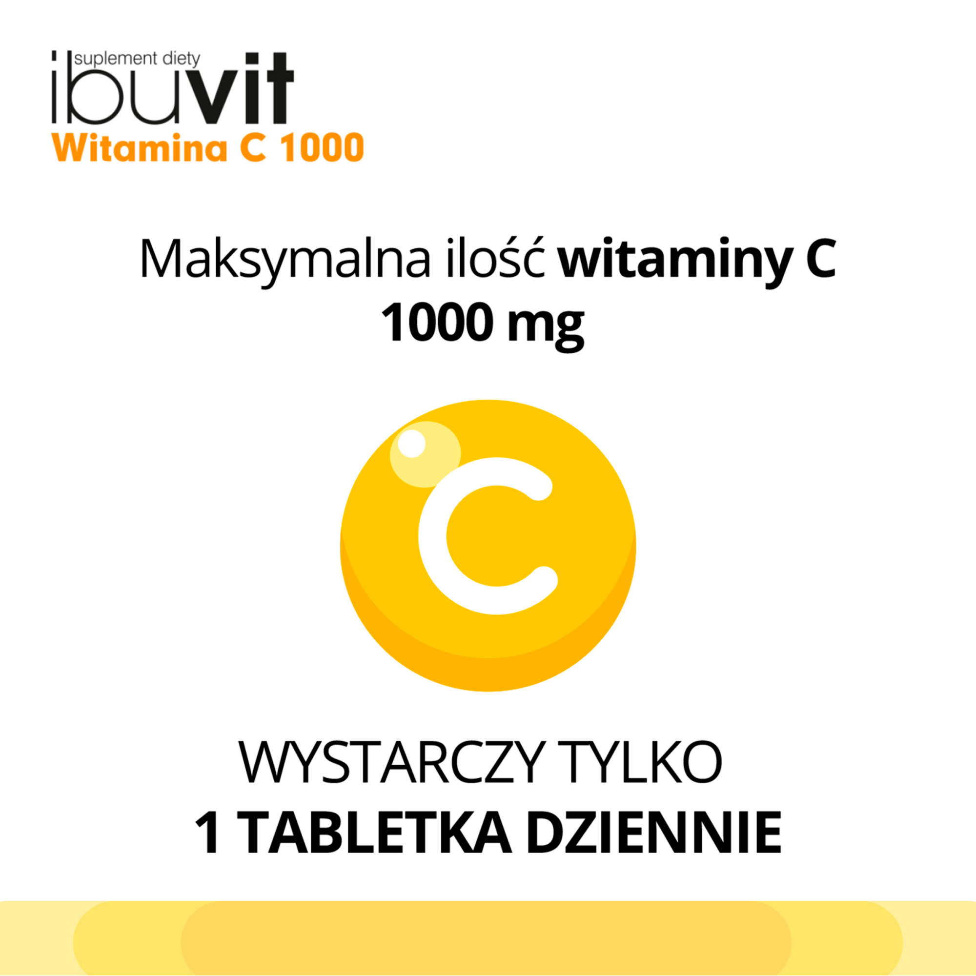 Ibuvit Witamina C 1000 30 tabletki