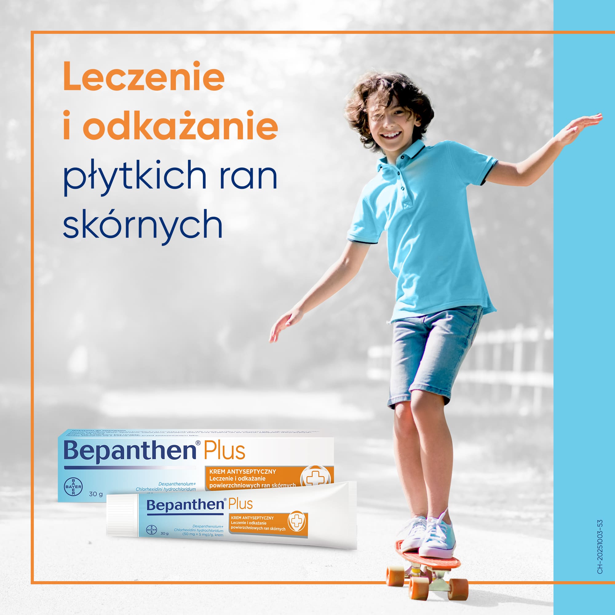 Bepanthen Plus (50 mg + 5 mg)/ g krem antyseptyczny na leczenie drobnych ran 30 g