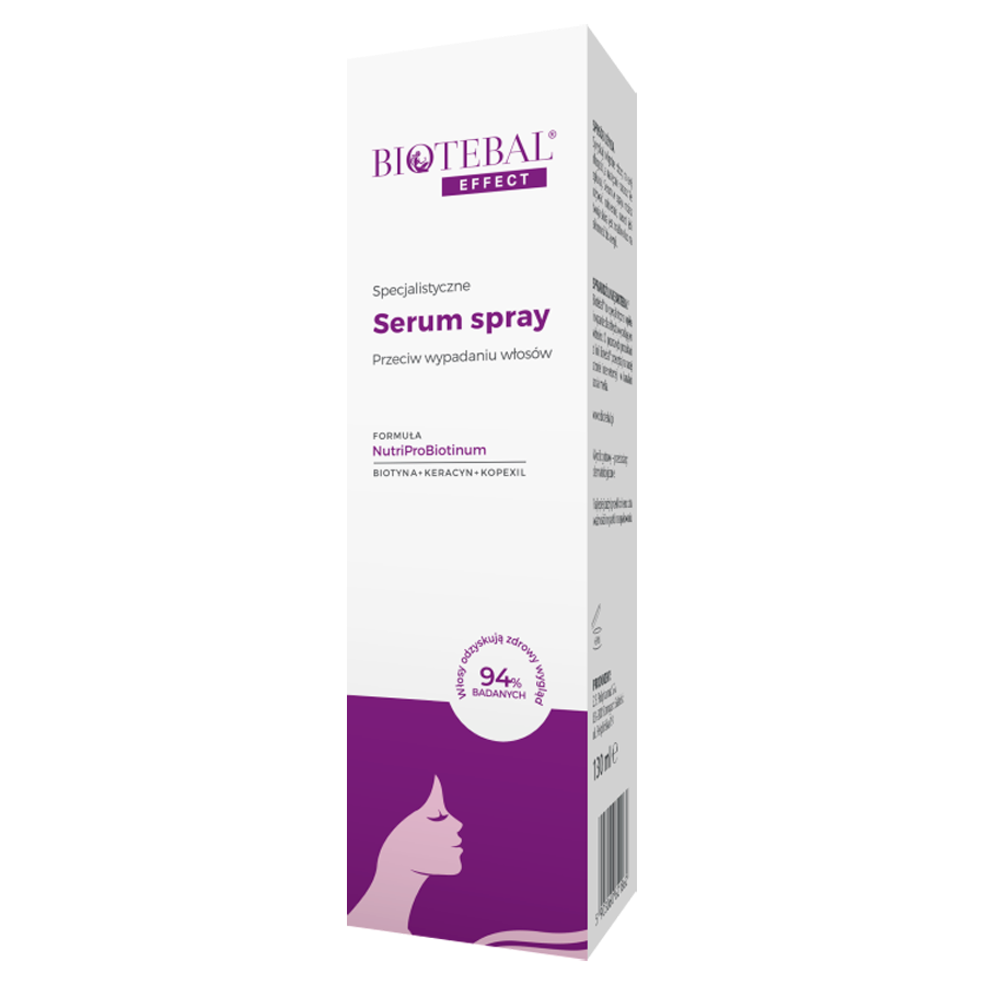Biotebal Effect specjalistyczne serum przeciw wypadaniu włosów 130 ml zdjęcie