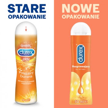 DUREX PLAY Potęgujący doznania żel intymny przyjemnie rozgrzewający, 50 ml 
