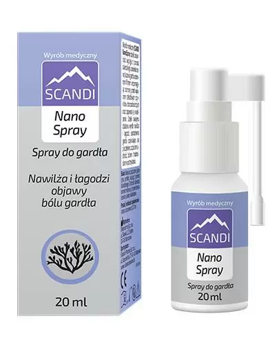 Scandi NanoSpray spray do gardła 20 ml zdjęcie
