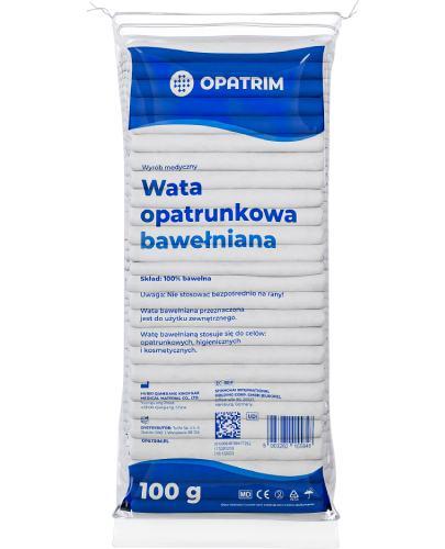 Opatrim Wata opatrunkowa bawełniana, 100 g zdjęcie