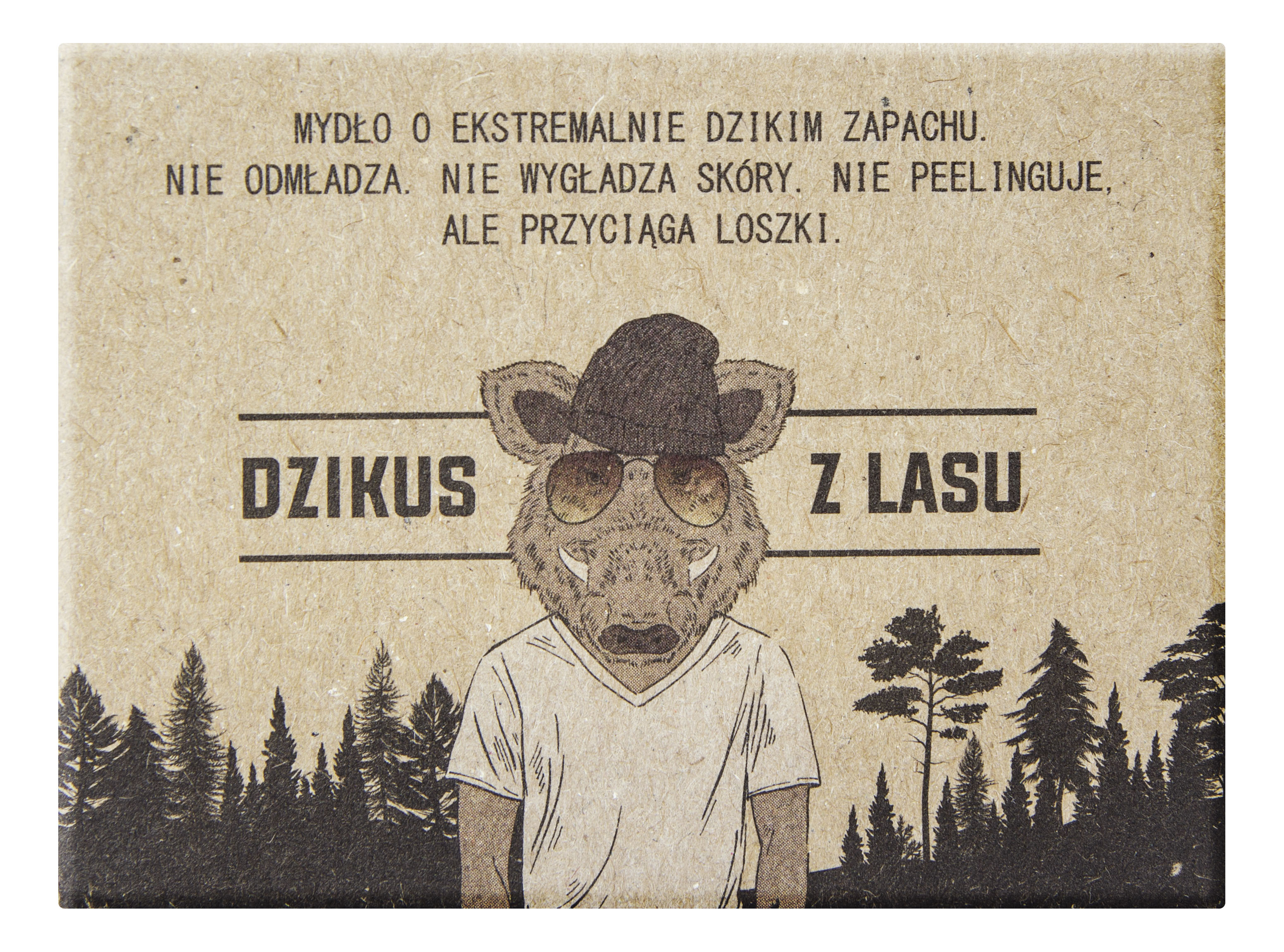 LaQ Mydło dla facetów Dzikus z lasu - 85 ml zdjęcie