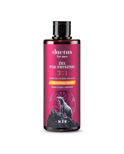 Duetus for Men energetyzujący żel pod prysznic 3w1, 300 ml zdjęcie