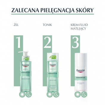 Eucerin Dermopure Żel oczyszczający do twarzy i ciała skóra z niedoskonałościami, 400 ml, cena, opinie, właściwości
