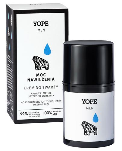 YOPE Men Wood Krem nawilżający do twarzy dla mężczyzn, 50 ml zdjęcie