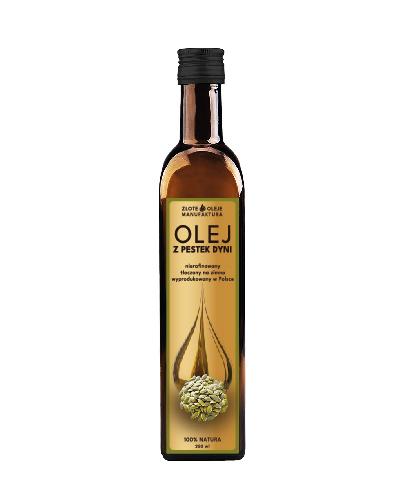 Złote oleje Olej z nasion dyni, 250 ml zdjęcie