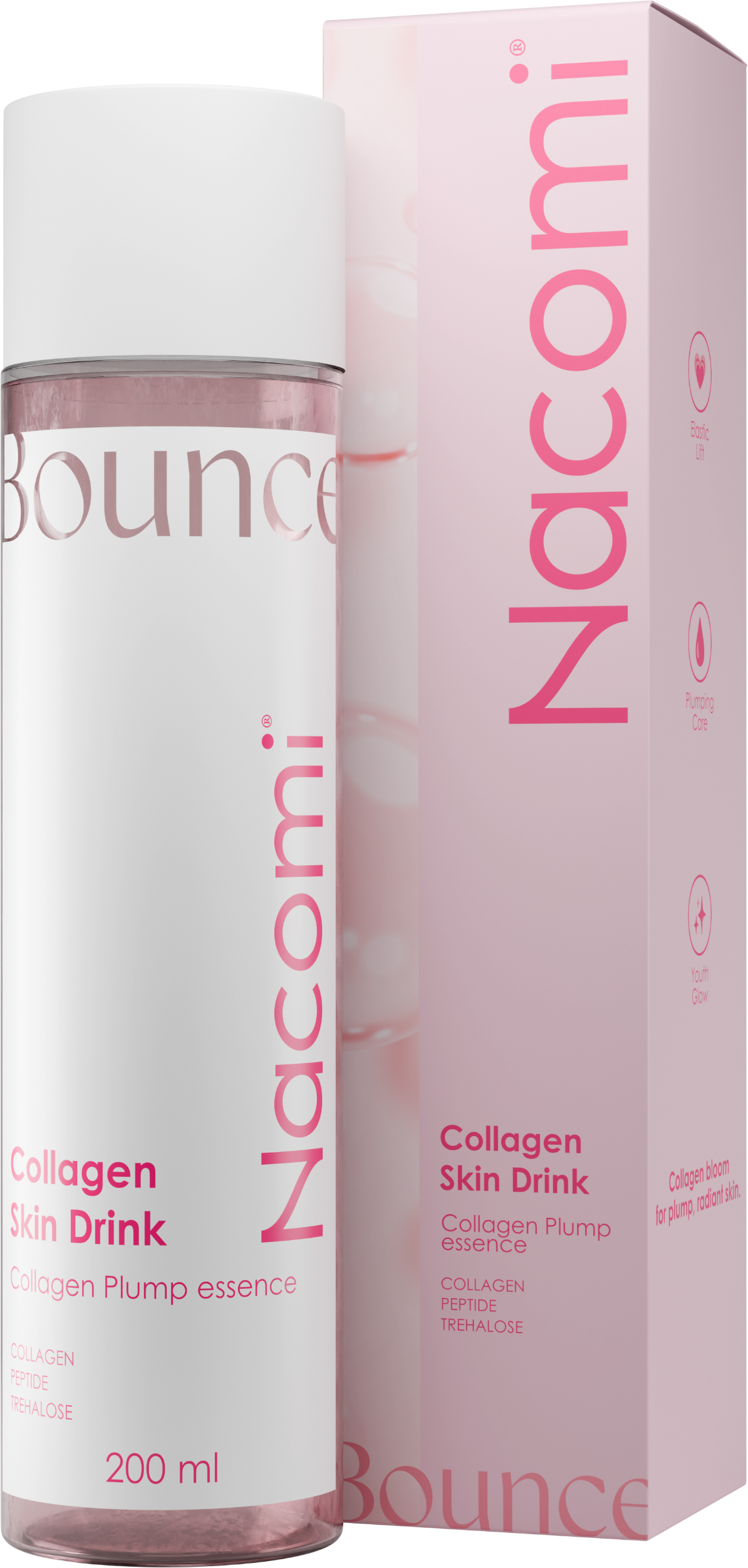 Nacomi Collagen Skin Drink-Plump Bounce Essence, 200 ml zdjęcie