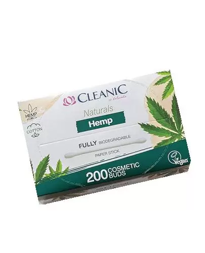 Cleanic Naturals Hemp patyczki higieniczne 200 sztuk zdjęcie