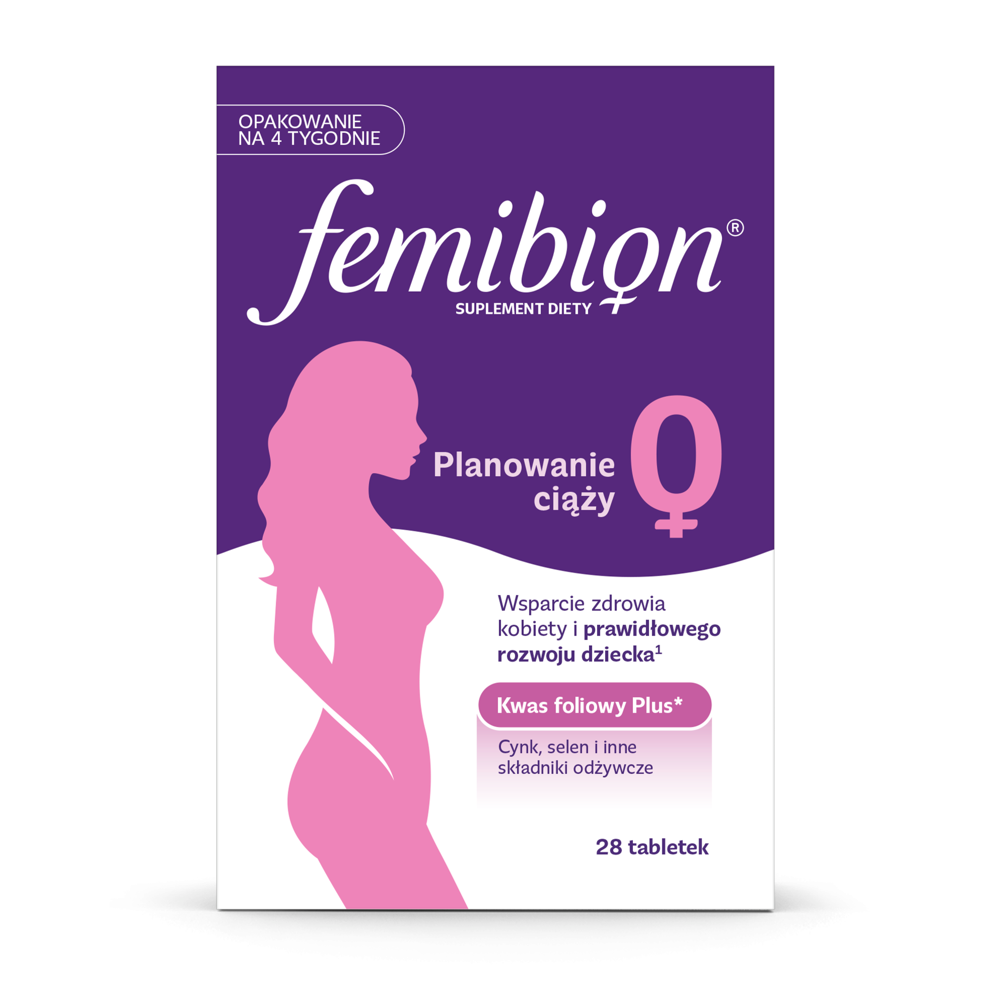 Femibion 0 Planowanie ciąży dla kobiet planujących ciążę 28 tabletek zdjęcie
