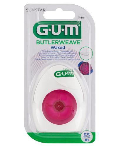 GUM Butlerweave Waxed nić dentystyczna 55 m zdjęcie