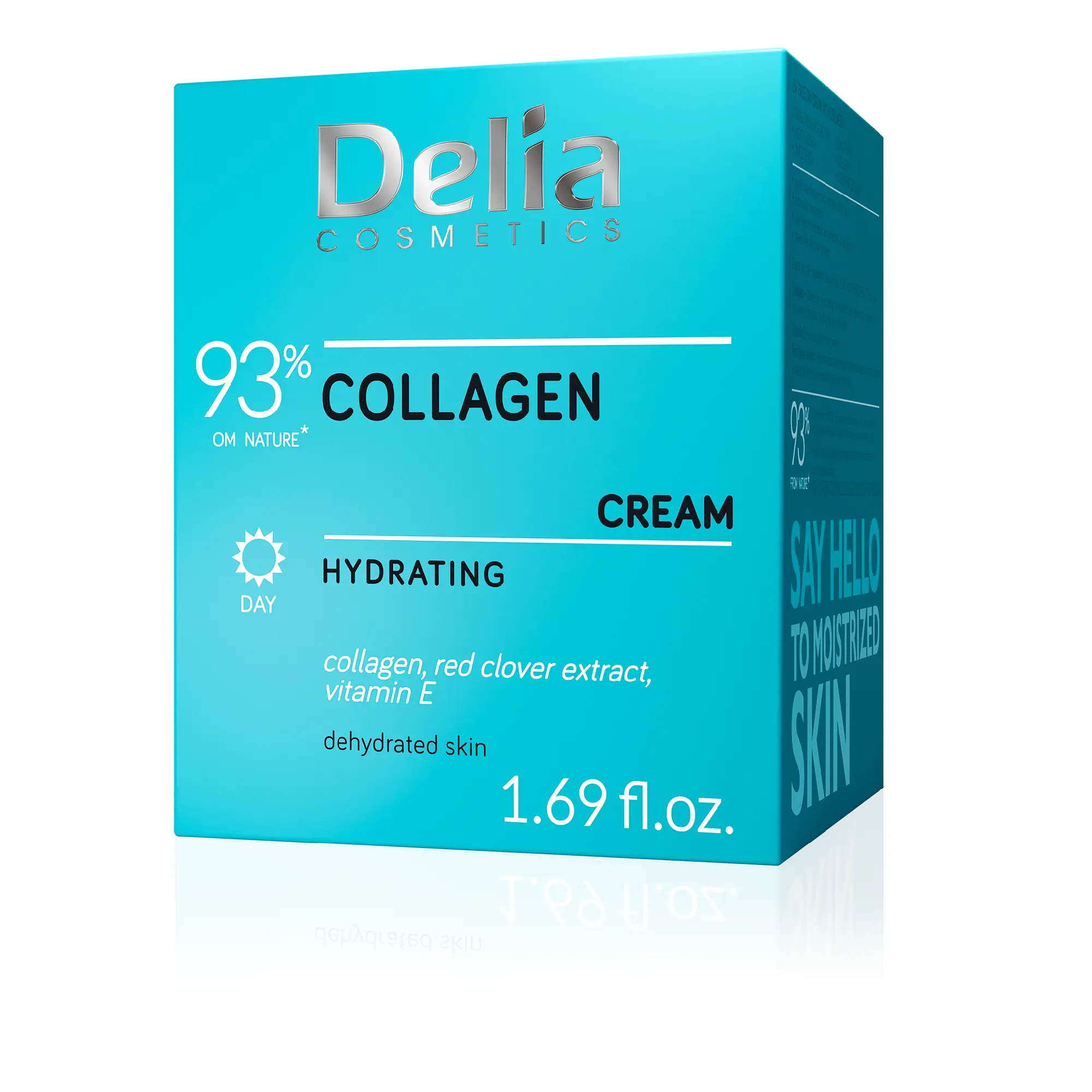 Delia Collagen, Krem do twarzy nawilżająco-uelastyczniający dzień, 50 ml zdjęcie