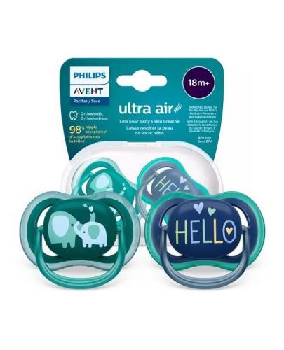 Avent Ultra Air SCF349/18 Smoczek uspokajający 18 m+, 2 sztuki zdjęcie
