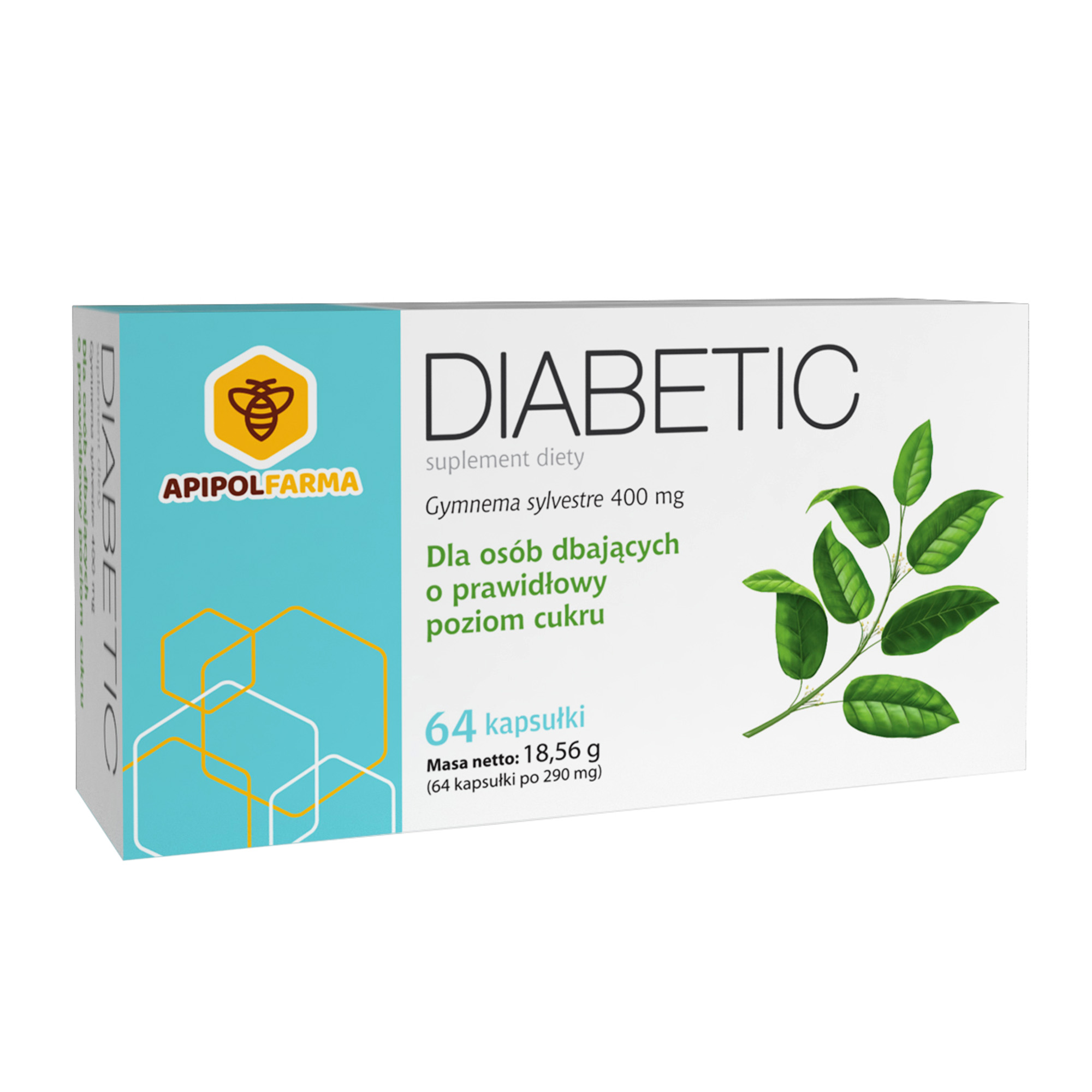 Diabetic Gymnema Sylvestris, kapsułki, 64 sztuki zdjęcie