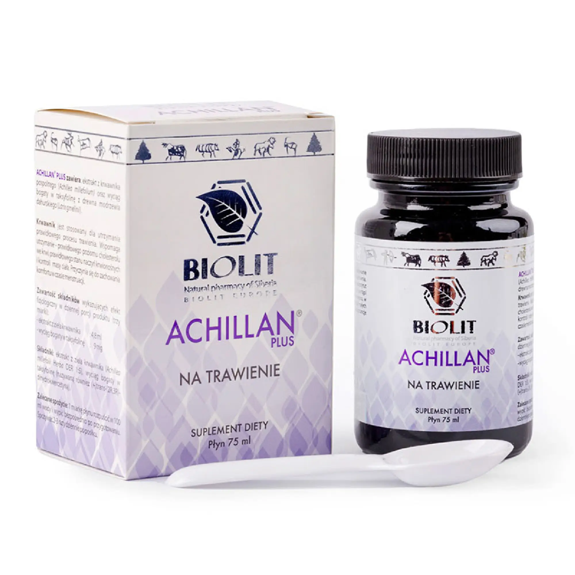 Biolit Achillan Plus Trawienie, płyn, 75 ml zdjęcie