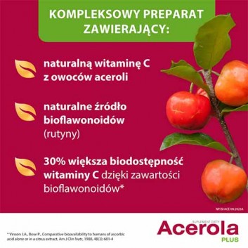 Acerola Plus  60 tabletek NutroPharma 