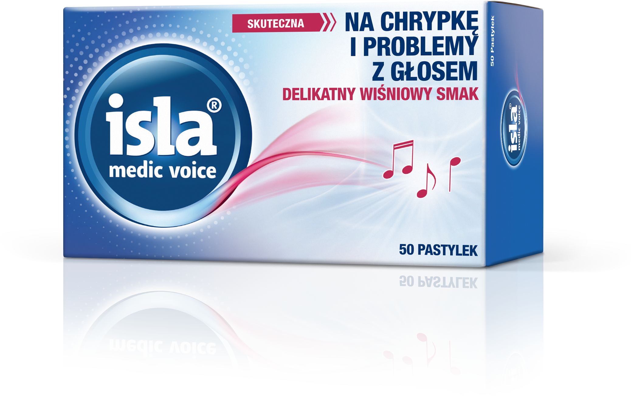 Isla Medic Voice, pastylki do ssania, 50 sztuk zdjęcie