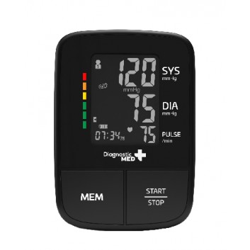 Diagnostic Med+ DBP-6191 automatyczny cyfrowy ciśnieniomierz naramienny do pomiaru ciśnienia krwi 1 sztuka