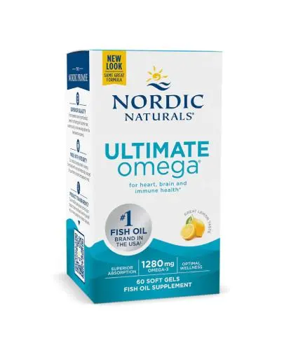 Nordic Naturals Ultimate Omega 1280 mg  Lemon, 60 kapsułek zdjęcie