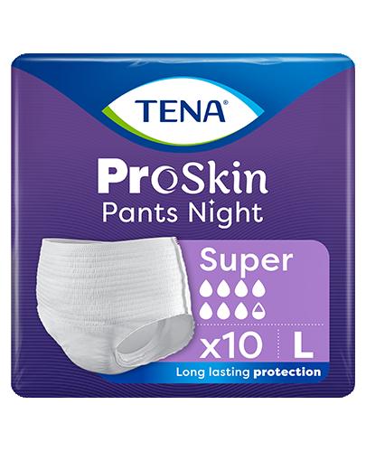 Tena Pants ProSkin Night majtki chłonne super L, 10 sztuk zdjęcie
