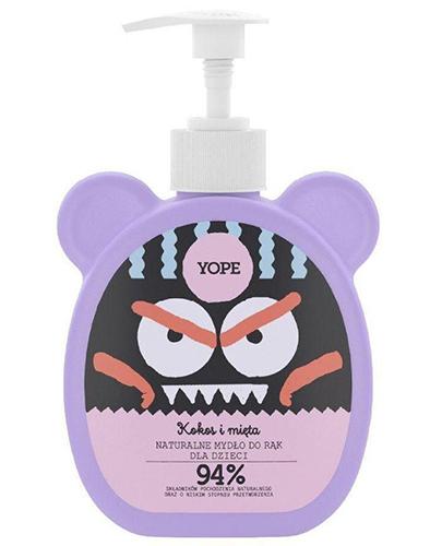 Yope naturalne mydło do rąk dla dzieci kokos i mięta 400 ml zdjęcie