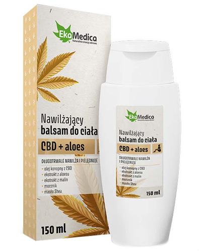 Ekamedica Nawilżający balsam do ciała CBD + aloes, 150 ml  zdjęcie