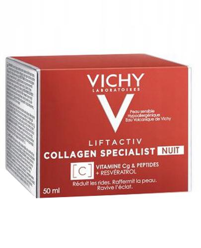 Vichy Liftactiv Collagen Specialist krem na noc 50 ml zdjęcie