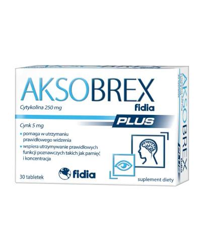Aksobrex Fidia Plus 30 tabletek zdjęcie