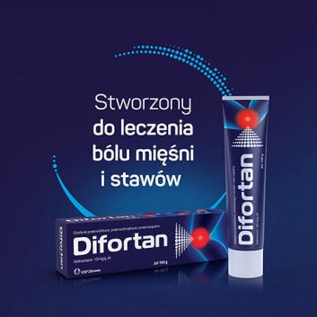 Difortan, Etofenamat 100mg/g, żel 100 g