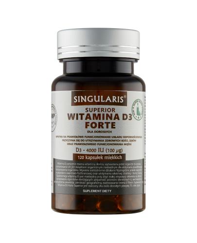 Singularis Superior Witamina D3 Forte 4000 IU, 120 kapsułek zdjęcie