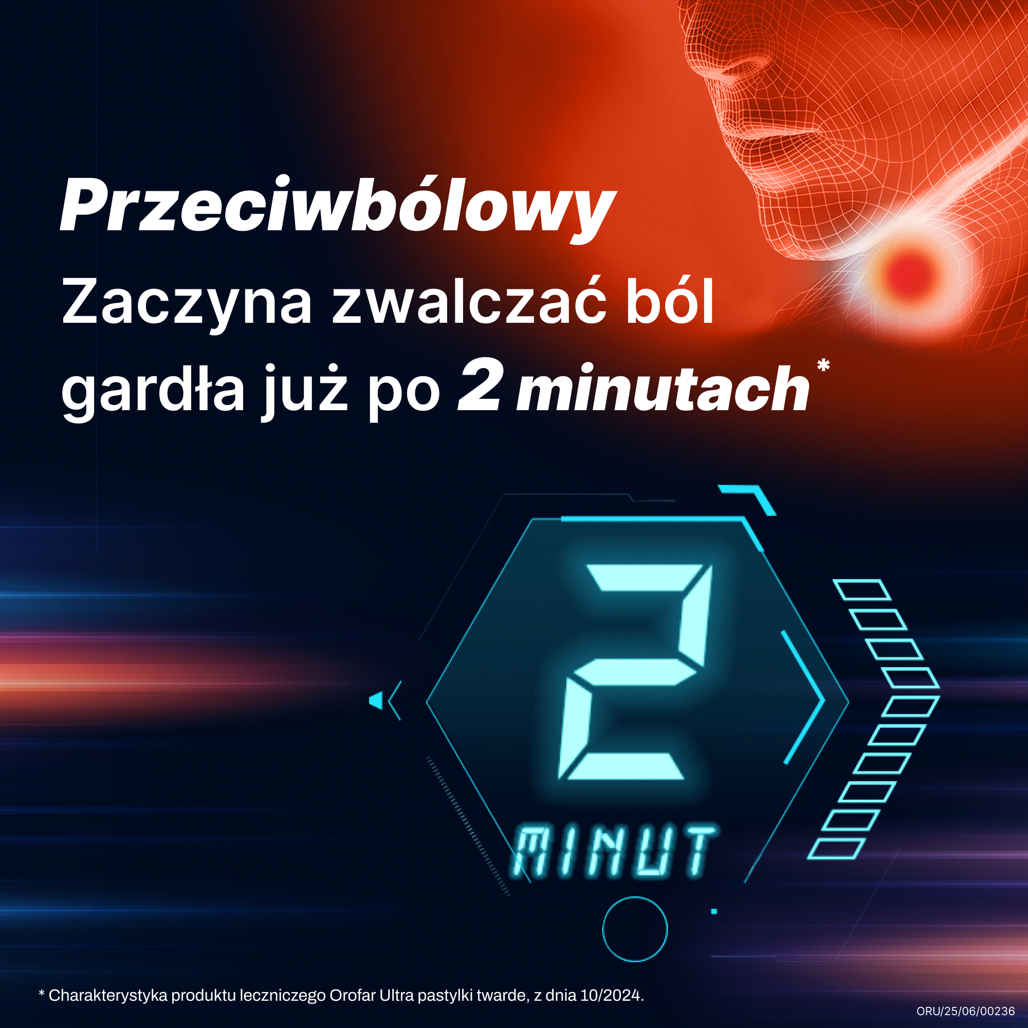 Orofar Ultra, pastylki, 24 sztuki