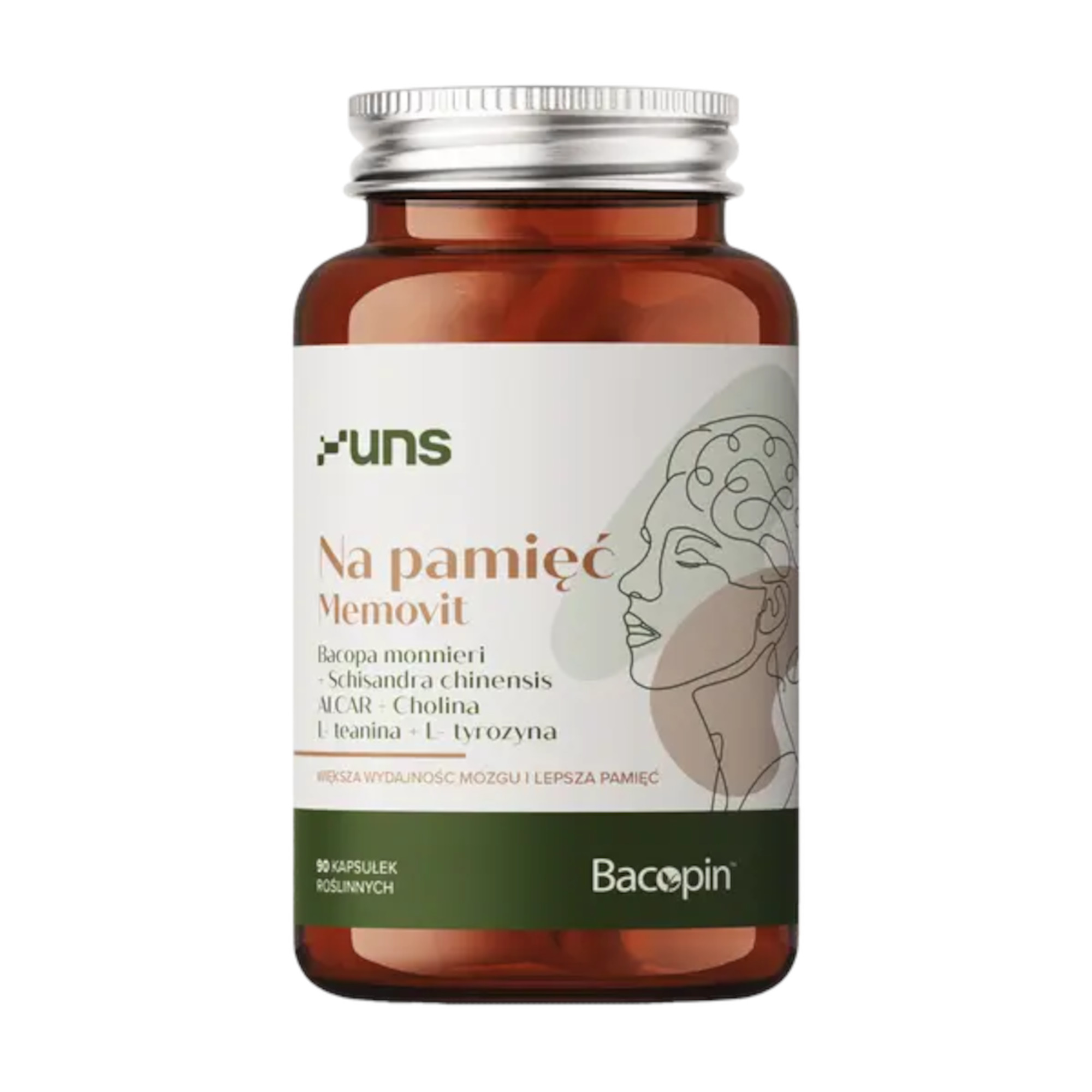 UNS Na Pamięć Memovit, kapsułki, 90 sztuk zdjęcie