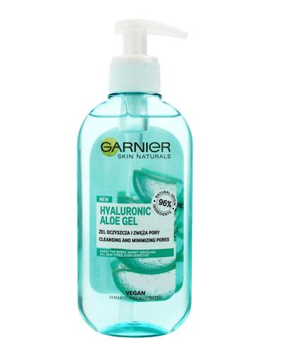 Garnier Skin Naturals Hyaluronic Aloe Gel Żel oczyszczający - 200 ml - cena, opinie, stosowanie  zdjęcie