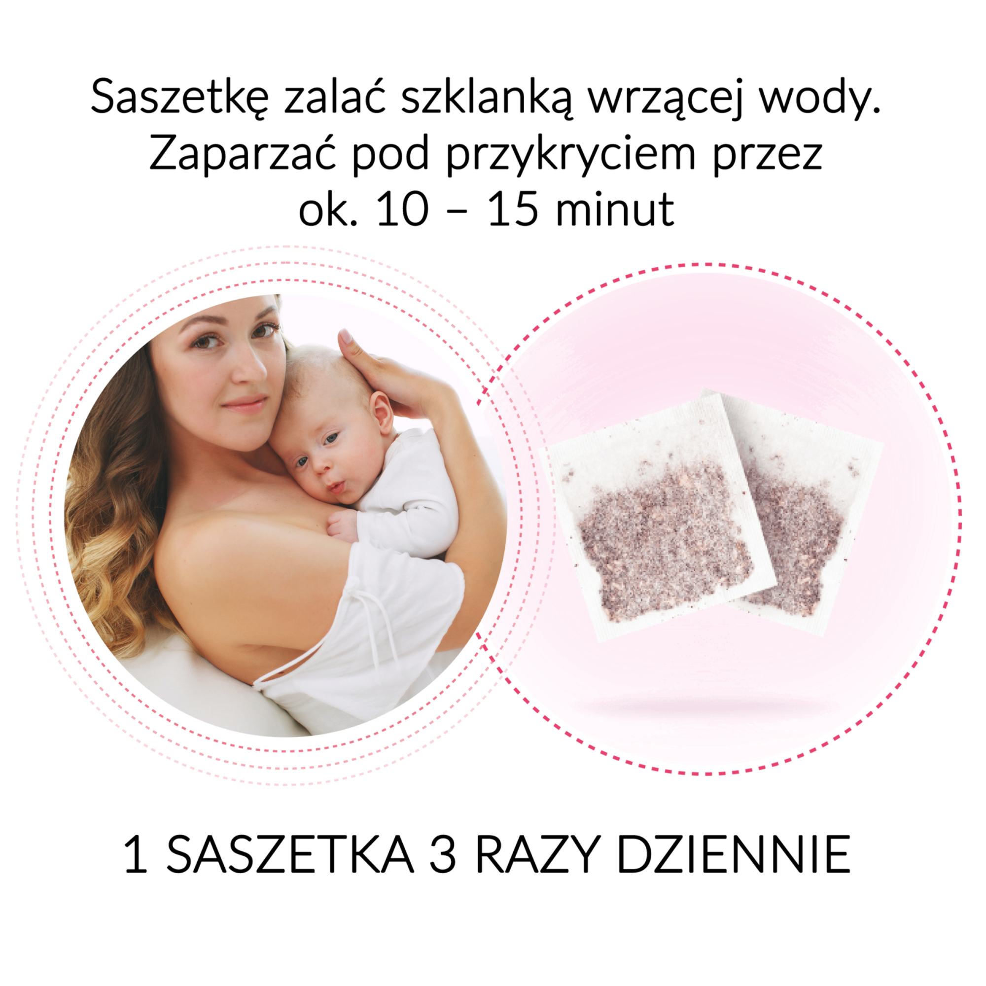 Herbapol Mieszanki Apteczne Lactosan Fix zioła do zaparzania wspomagające laktację 20 saszetek