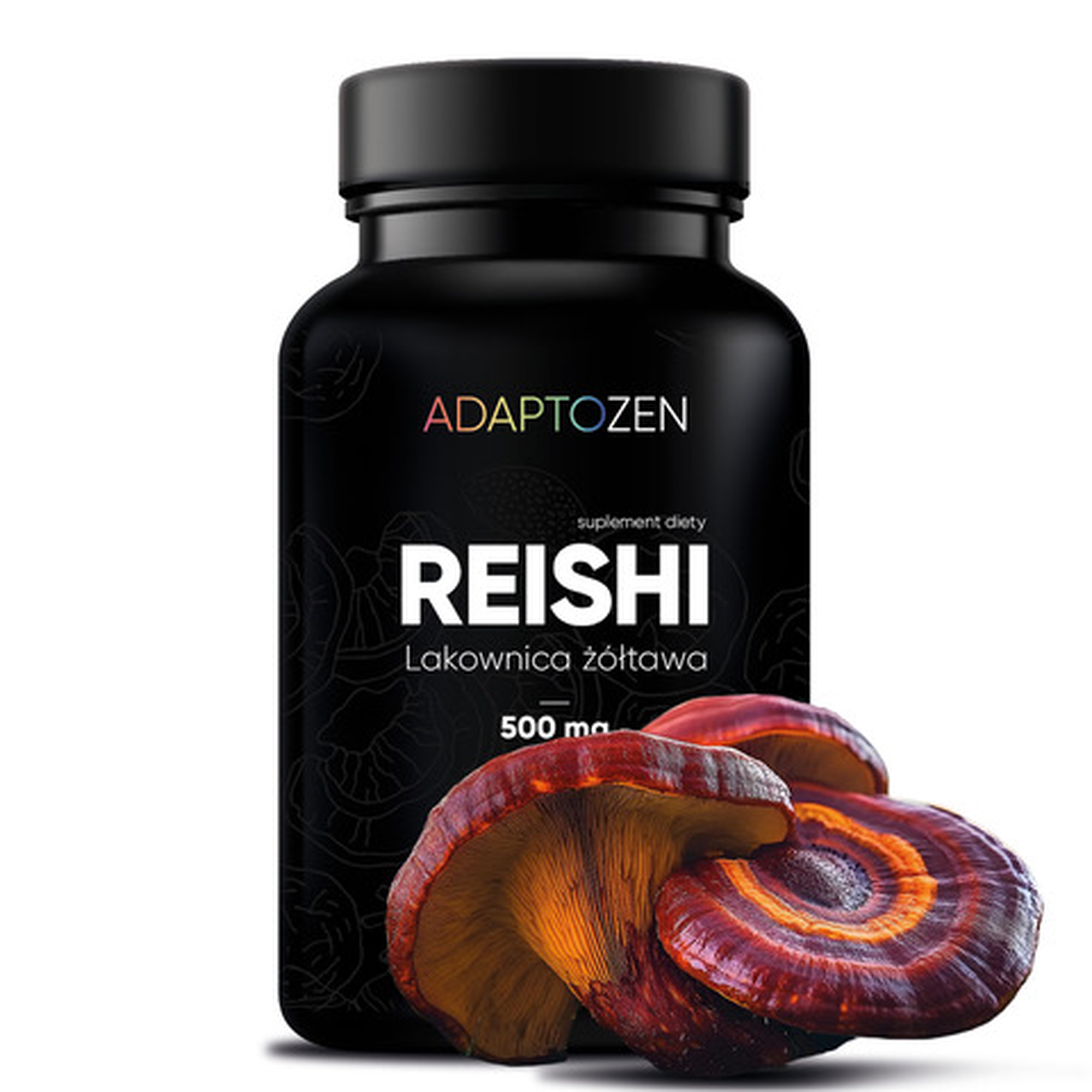 Adaptozen Reishi 500 mg, 60 kapsułek