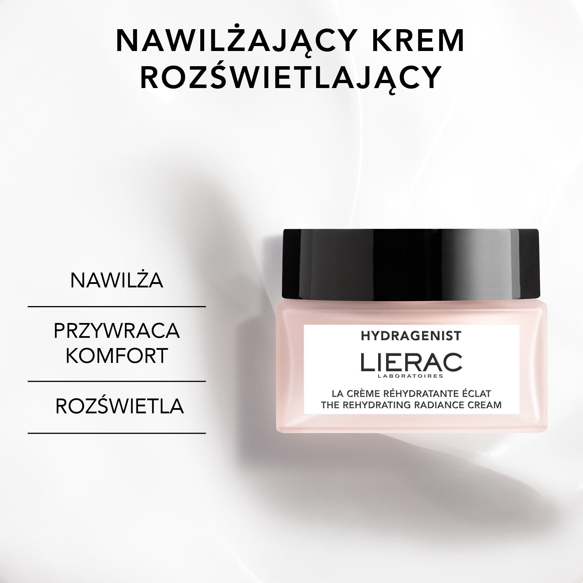 Lierac Hydragenist Nawilżający krem rozświetlający 50 ml