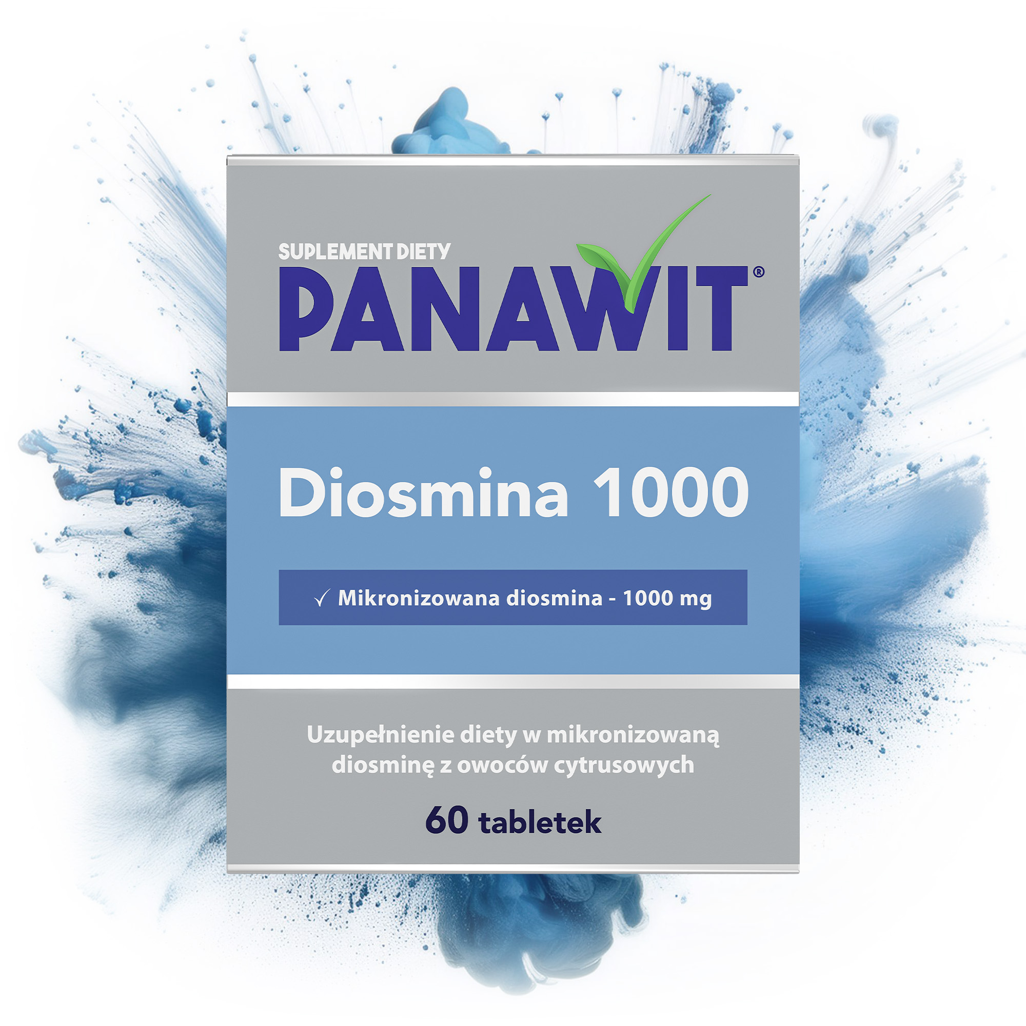Panawit, Diosmina 1000, tabletki, 60 sztuk