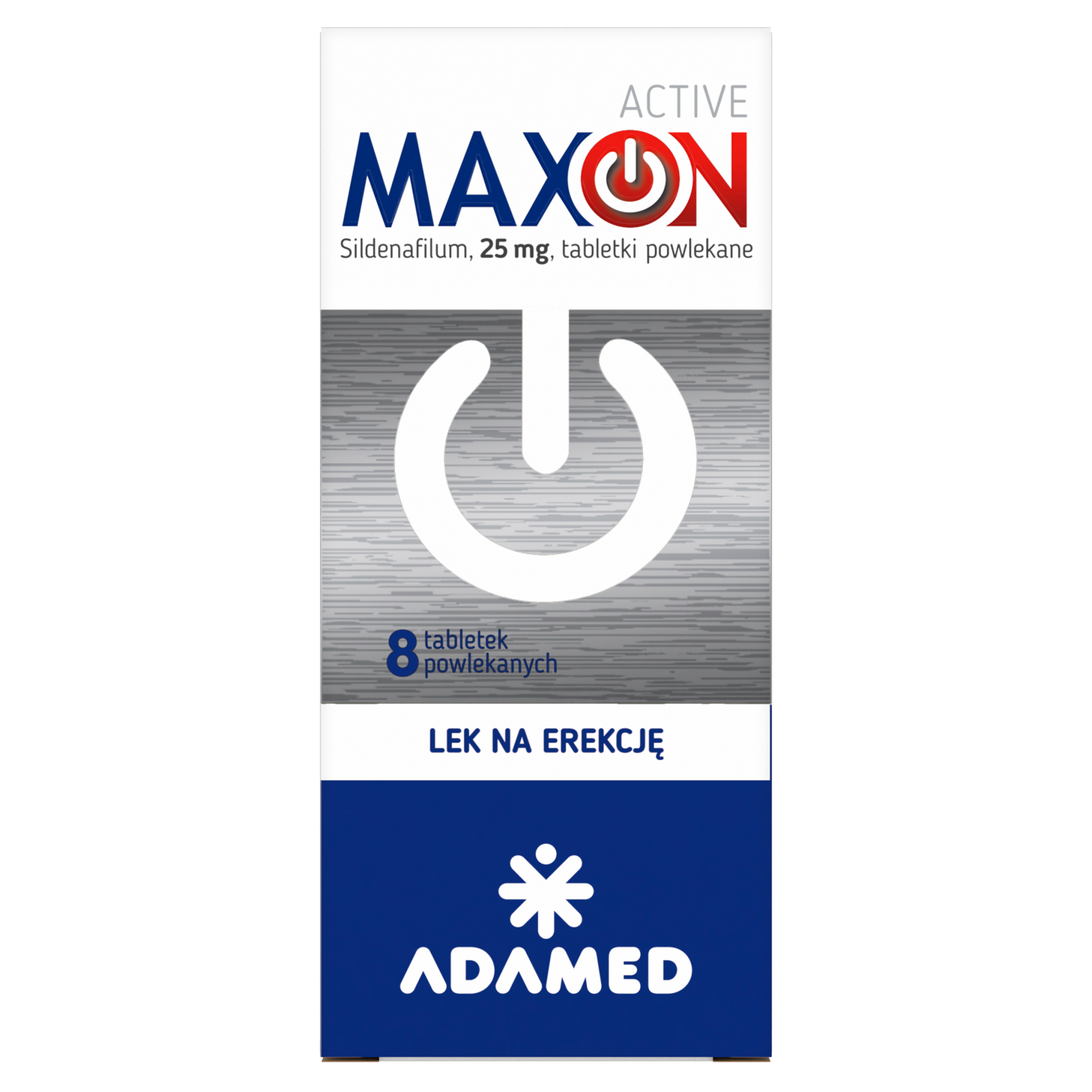 Maxon Active, 25 mg, tabletki powlekane, 8 sztuk zdjęcie