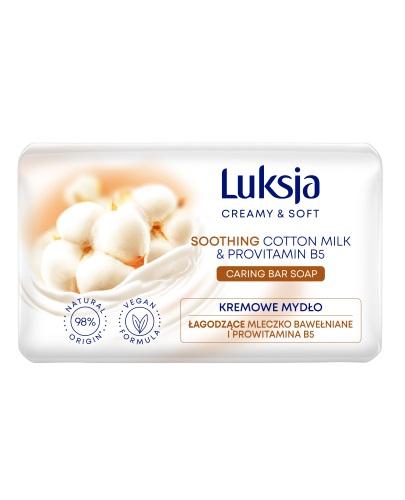 Luksja Creamy & Soft Bawełna i Prowitamina B5 Mydło w kostce, 90 g zdjęcie
