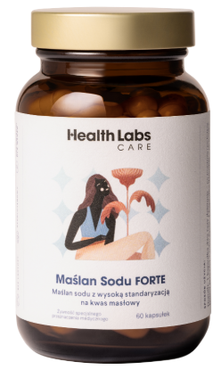 Health Labs Care, Maślan Sodu Forte, 60 kapsułek