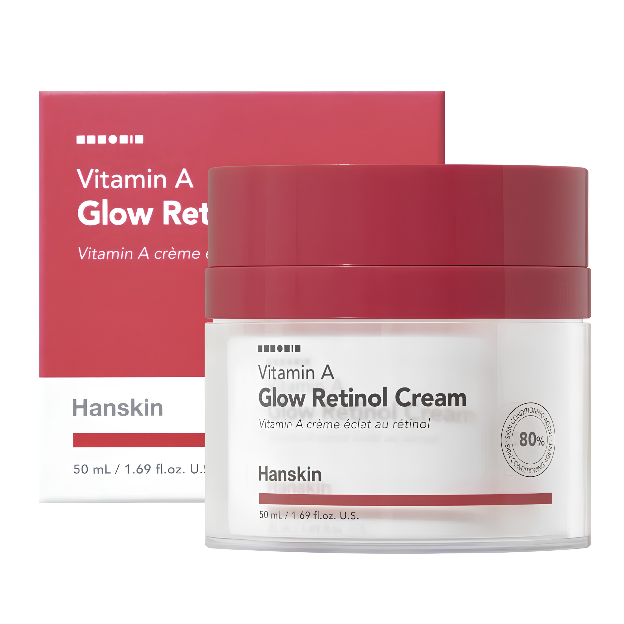 Hanskin Rozświetlający krem z retinolem, pantenolem i witaminą A, 50 ml zdjęcie