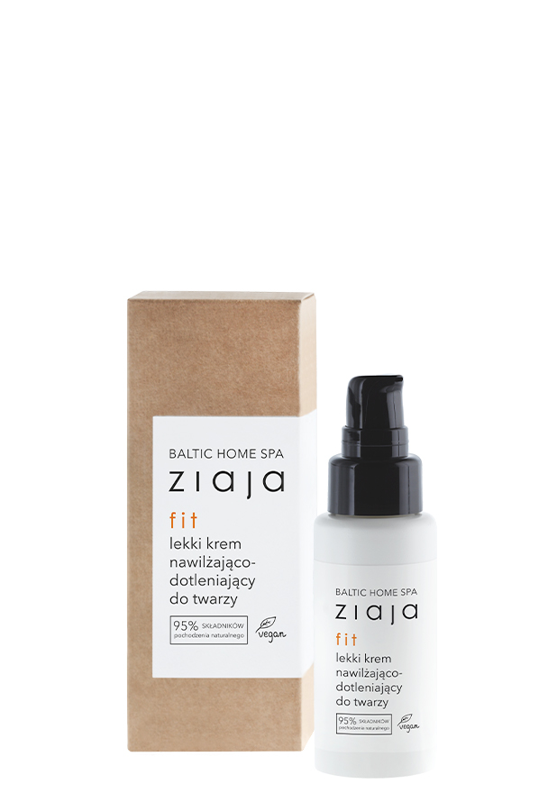 Ziaja Baltic Home Spa Fit Lekki krem nawilżająco - dotleniający do twarzy - 50 ml - cena, opinie, właściwości  zdjęcie