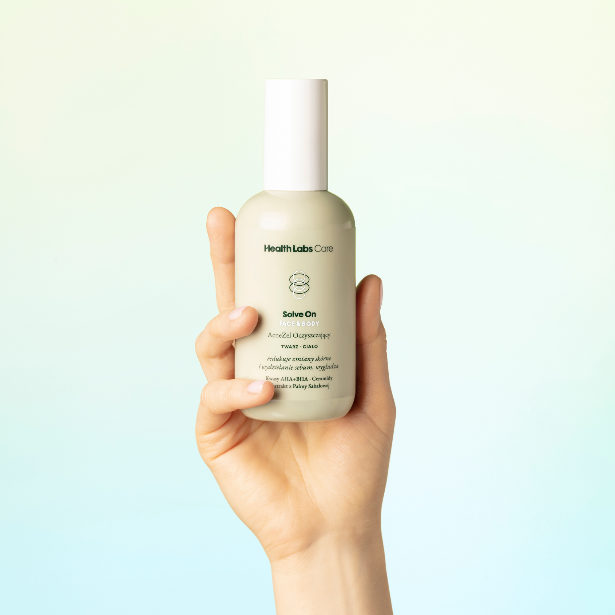 Health Labs Care, Solve On Face&Body Acne, żel oczyszczający, 200 ml