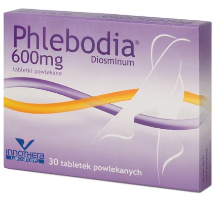 Phlebodia, 600 mg, tabletki powlekane, 30 sztuk zdjęcie