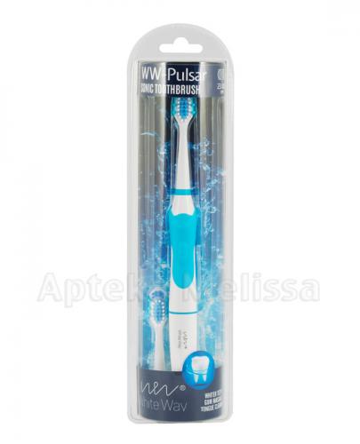 WHITE WAY WW-Pulsar Szczoteczka soniczna, kolor niebieski - 1 szt. zdjęcie