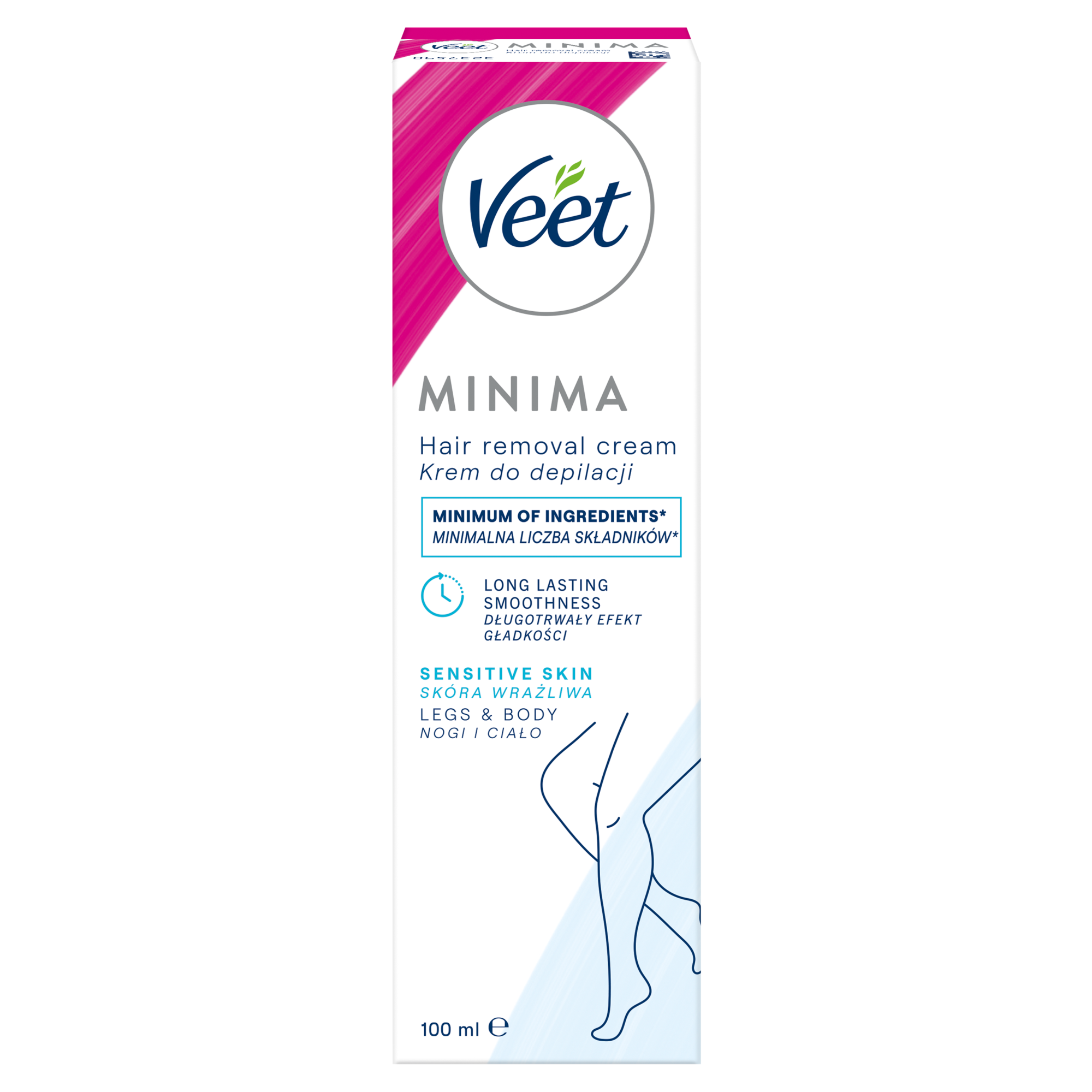 Veet Krem do depilacji dla skóry wrażliwej, 100 ml zdjęcie