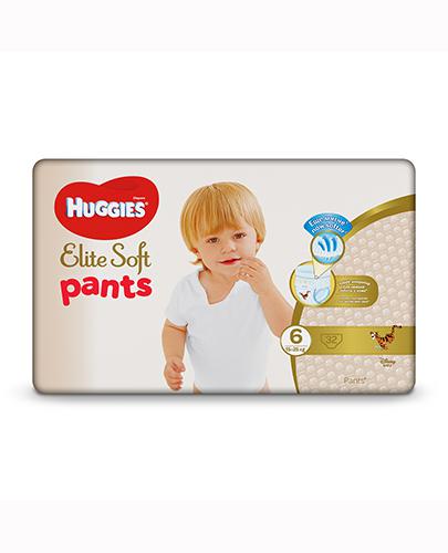 Huggies Elite Soft 6 Pieluchomajtki 15-26 kg, 32 sztuki zdjęcie