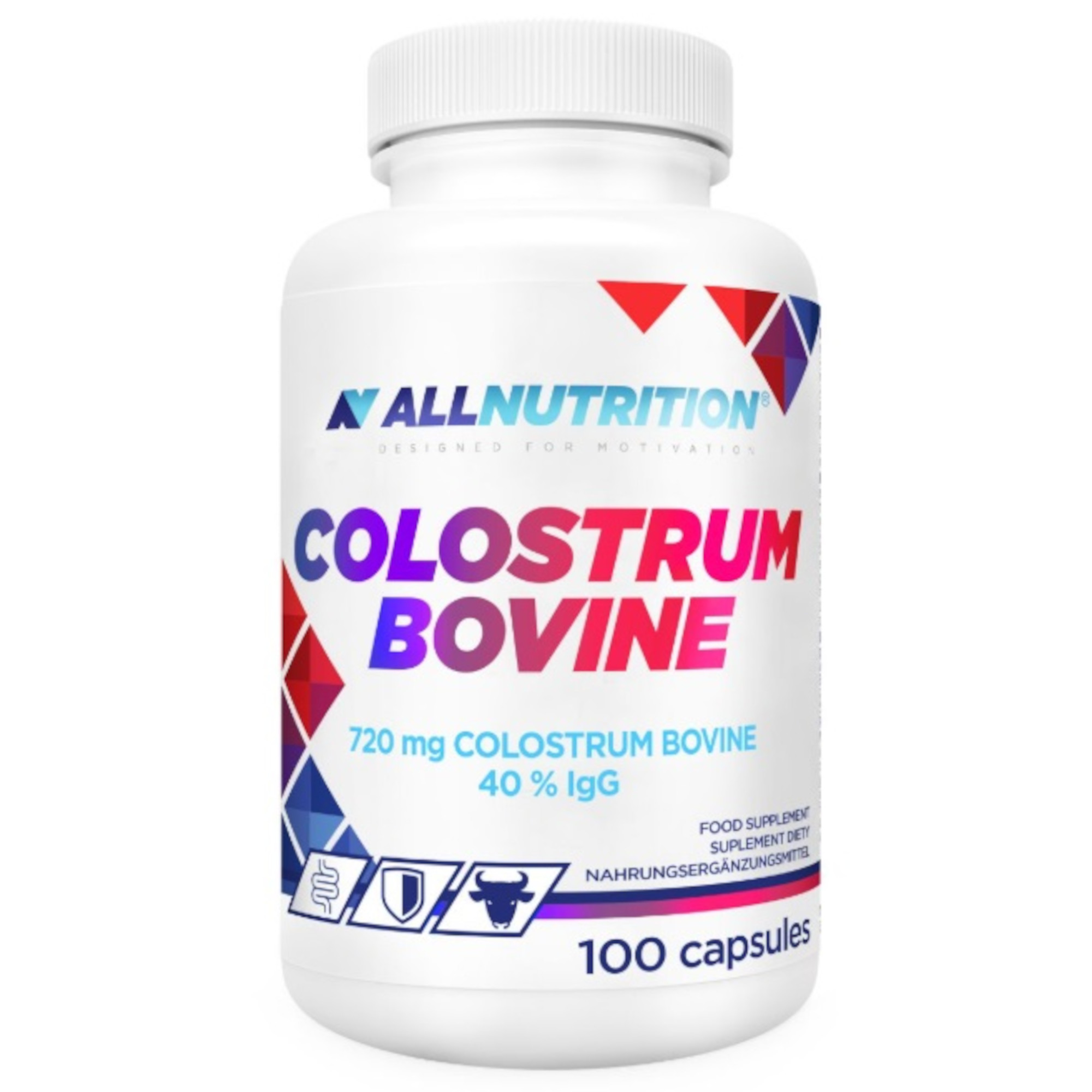 Allnutrition Colostrum Bovine, kapsułki, 100 sztuk zdjęcie