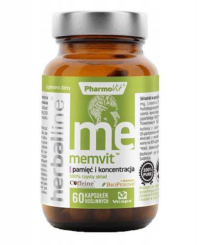 PharmoVit Herballine Memvit - 60 kapsułek zdjęcie
